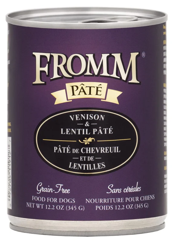 Fromm Grain-Free Venison & Lentil Pt Dog Food