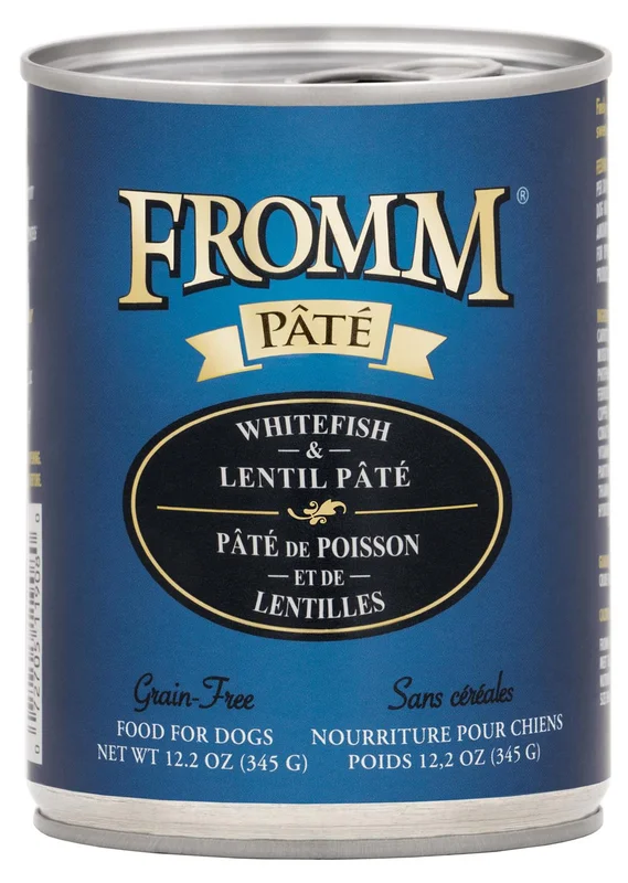 Fromm Grain-Free Whitefish & Lentil Pt Dog Food