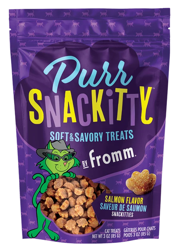 Fromm Purr Snackitty Salmon Flavor Snackitties Cat Treats