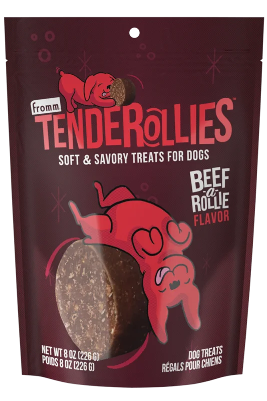 Fromm Tenderollies Beef-a-Rollie Flavor Dog Treats