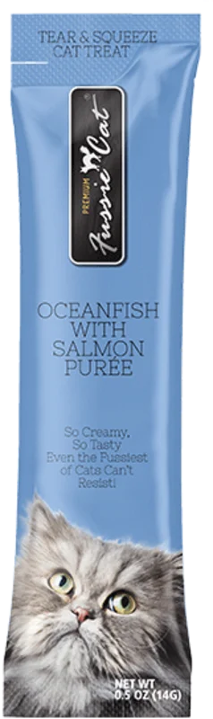 Fussie Cat Oceanfish with Salmon Pure