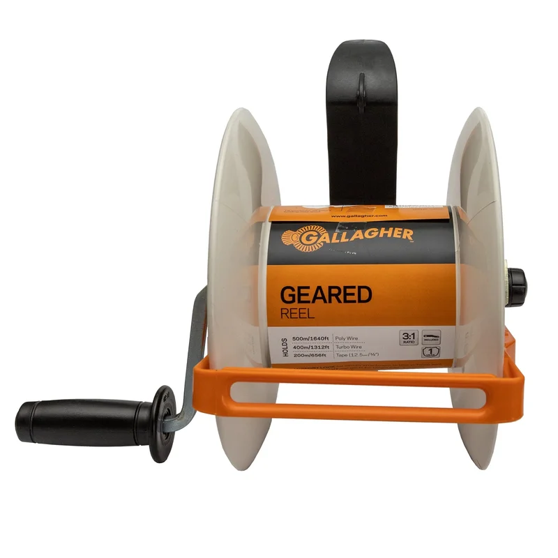 Gallagher Geared Reel Medium, 1,320 FT