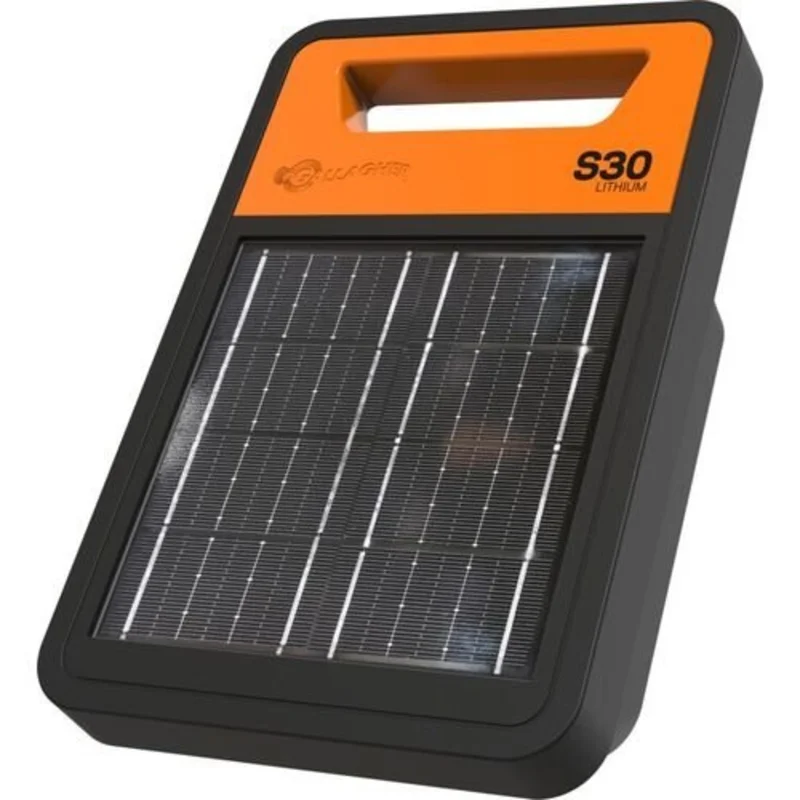 Gallagher S30 Solar Lithium Solar Fence Energizer