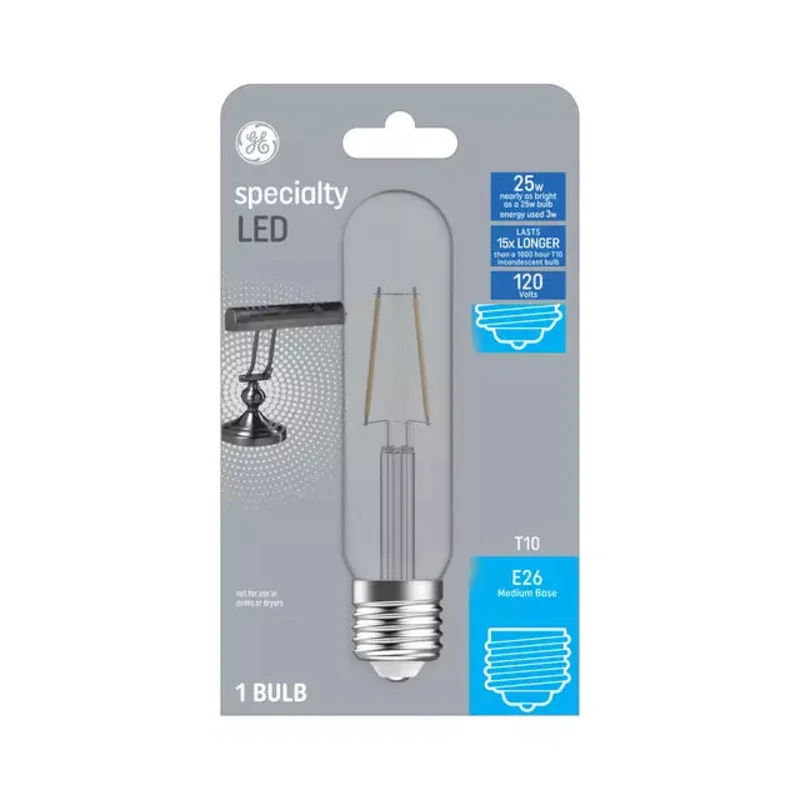 GE Specialty LED 25 Watt Replacement Soft White T10 Specialty Bulb
