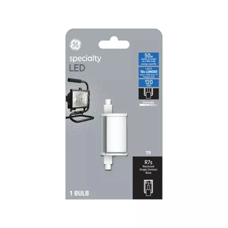 GE Specialty LED 50 Watt Replacement Warm White T9 Specialty Bulb