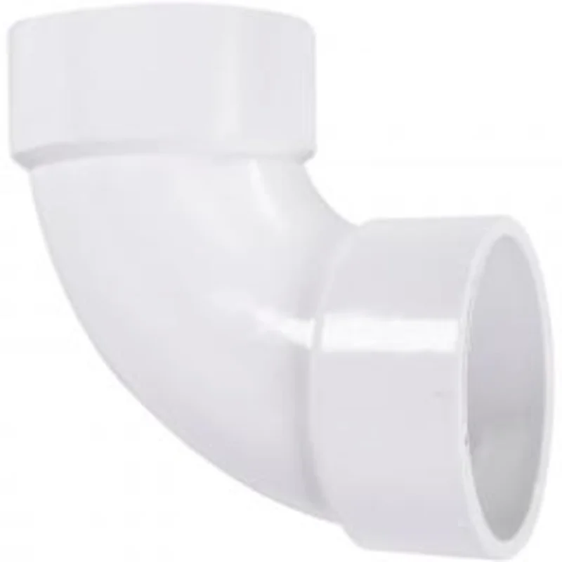Genova Products PVC DWV Fittings 90 Sanitary Elbow