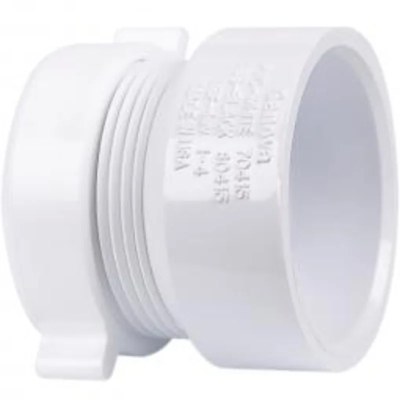 Genova Products PVC DWV Fittings Female Trap ADPT W/ Jamnut
