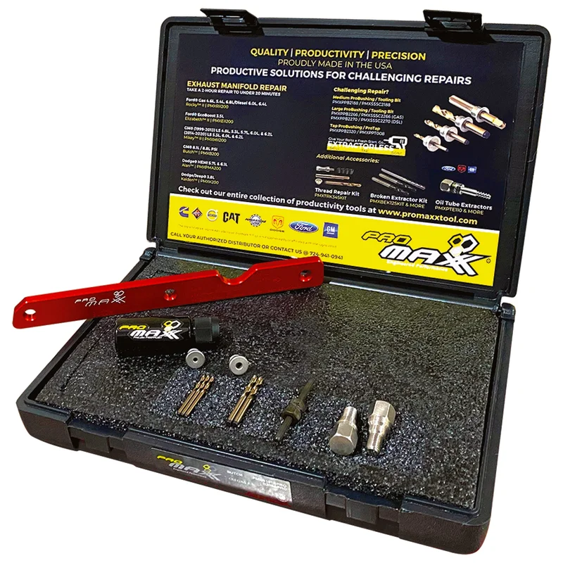 GM 8.0L Propane Engine Exhaust Manifold Broken Bolt Repair Kit - Butch D