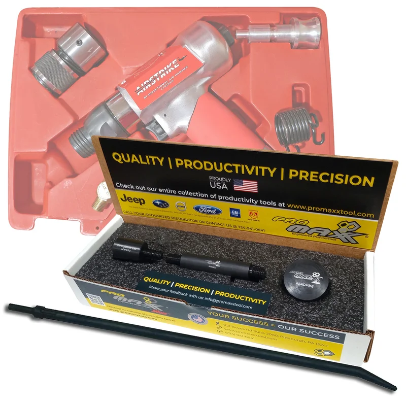 GM Duramax 6.6L Fuel Injector Fuel Line Puller Adapter L5P, L5D Powered by Air Hammer