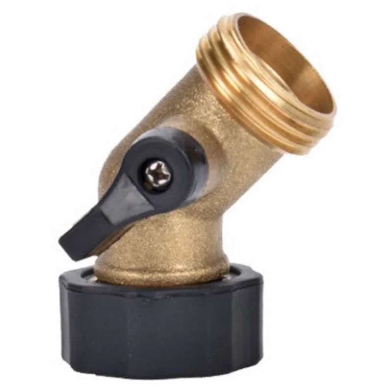 Green Thumb Brass Gooseneck Hose & Faucet Coupling Brass