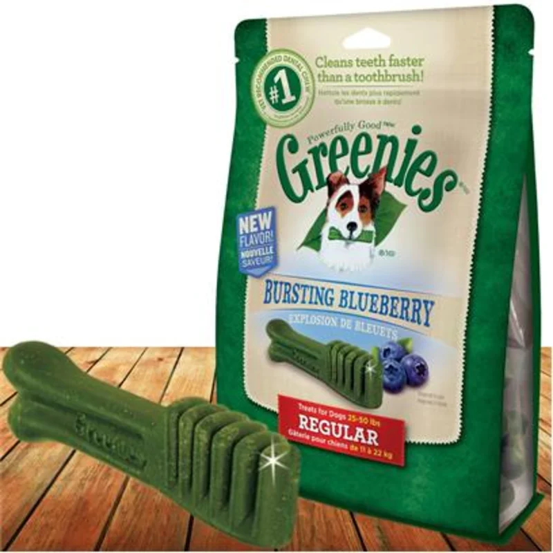 GREENIES Blueberry Flavor TEENIE Dog Dental Treats