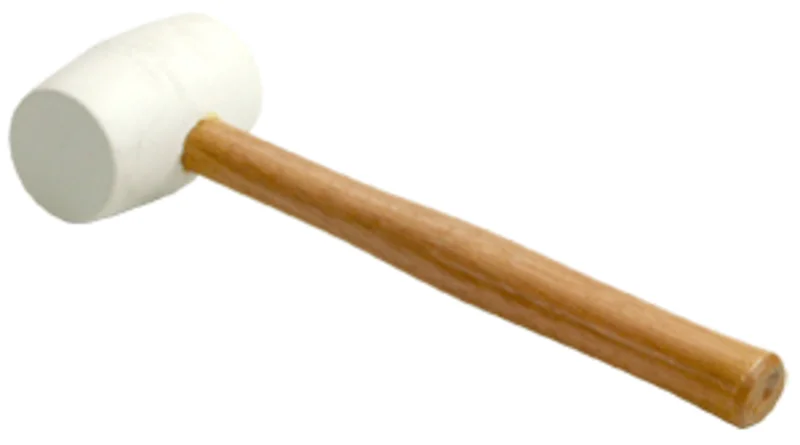 Gundlach 351-3W White Rubber Mallet