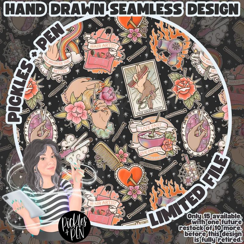 HAIRSTYLIST: Tattoo Flash Career Series SMLSS [LIMITED] VINTAGE SMLSS