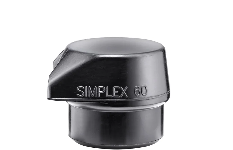 HALDER SIZE 60 BLACK COMPOSITE RUBBER-"STAND-UP" FACE INSERT FOR SIMPLEX-MALLET | 3202.260