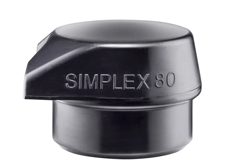 HALDER SIZE 80 BLACK COMPOSITE RUBBER-"STAND-UP" FACE INSERT FOR SIMPLEX-MALLET | 3202.280