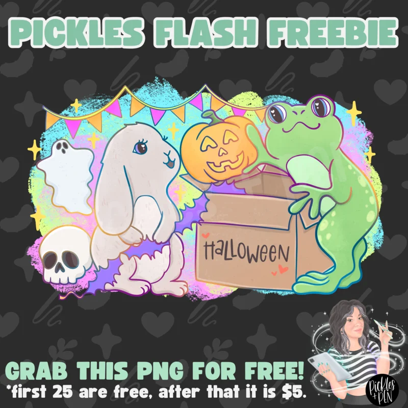 Halloween Critters Flash Freebie [FIRST 25 ARE FREE, then ]