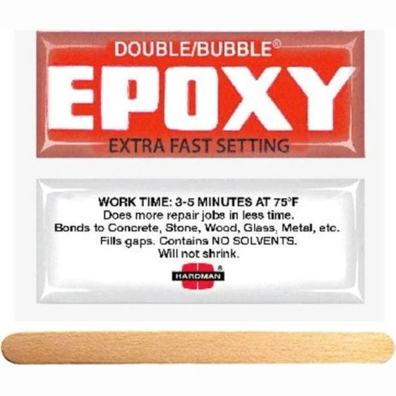 Hardman Double Bubble Red 04001 Extra-Fast Setting Epoxy (aka Epoweld 8173)