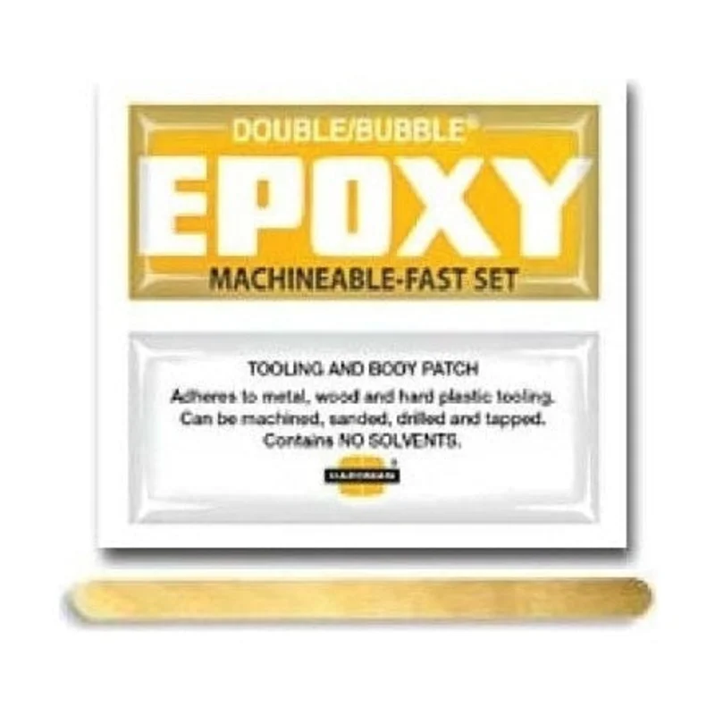 Hardman Double Bubble "Yellow Label" Machineable Epoxy 04002