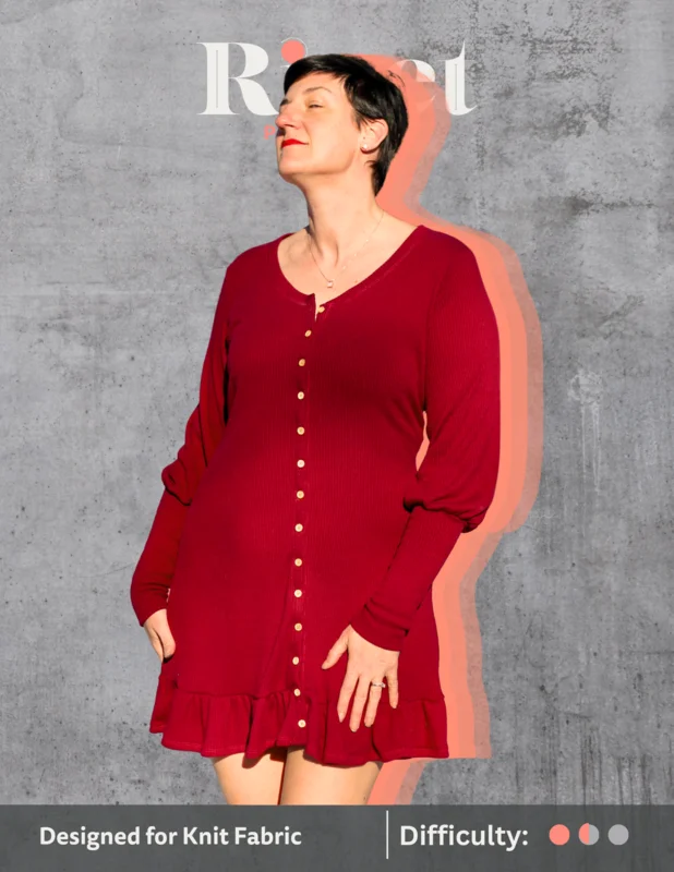 Hawthorn Henley Dress View B