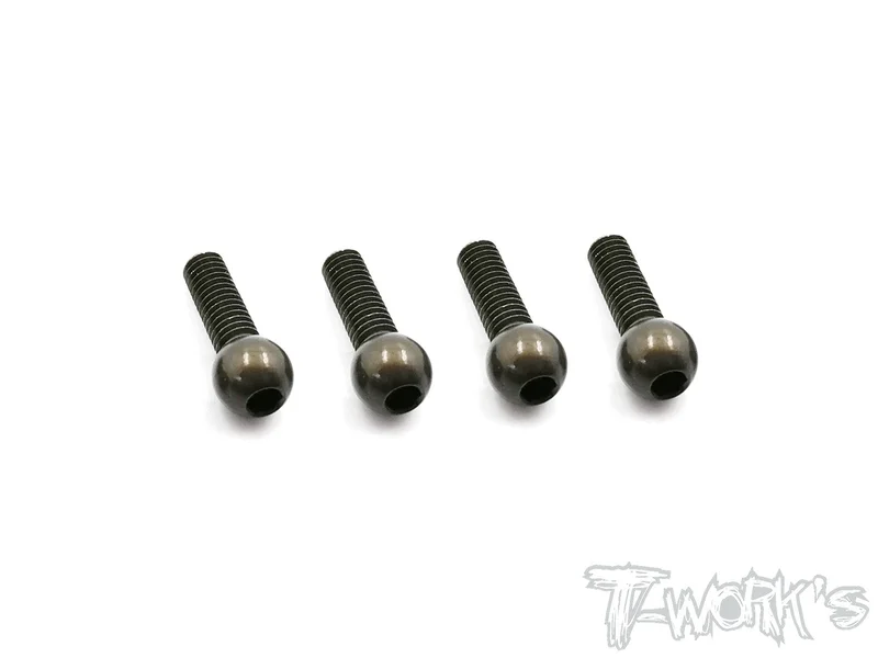 HCB-005A 7075-T6 Hard Coated Alum Anti-Roll Bar Ball ( For Mugen MTC1/MTX7 ) 4pcs.