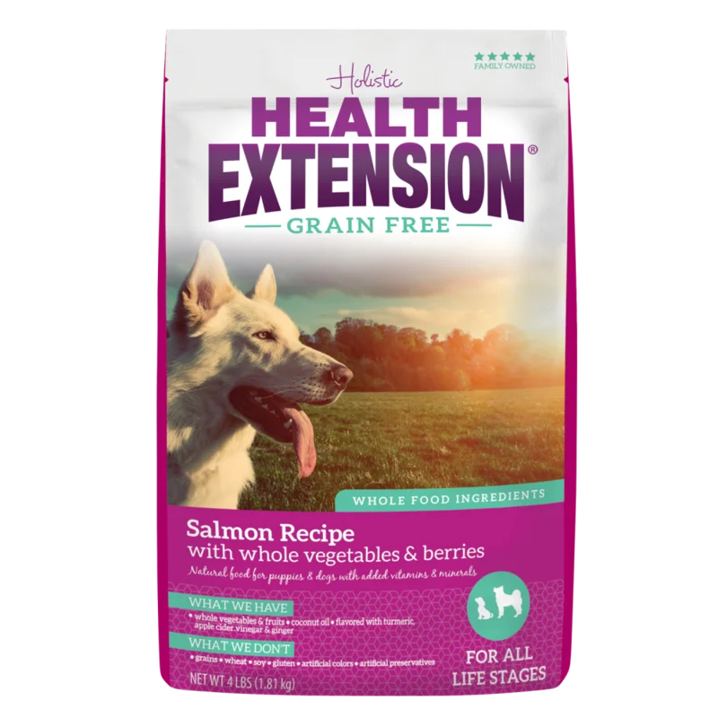 Health Extension Grain Free Salmon Recipe Dry Dog Food