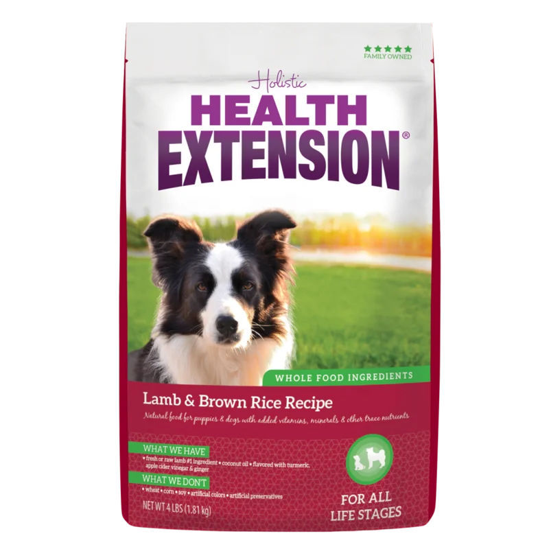 Health Extension Lamb and Brown Rice Dry Dog Food