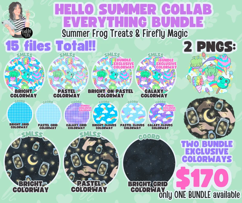 Hello Summer Collab EVERYTHING BUNDLE [ONLY THREE]