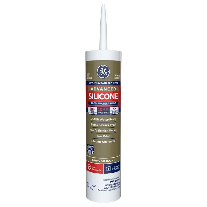 Henkel General Electric Advanced Silicone 2 Kitchen & Bath Sealant Clear