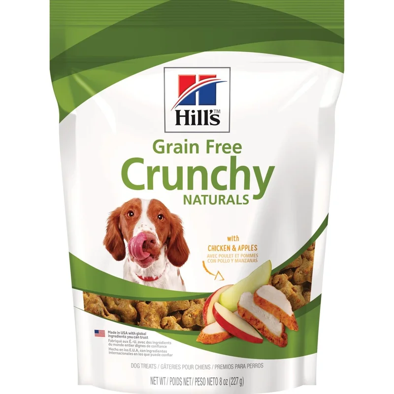 Hill's Grain Free Crunchy Naturals with Chicken & Apples dog treats