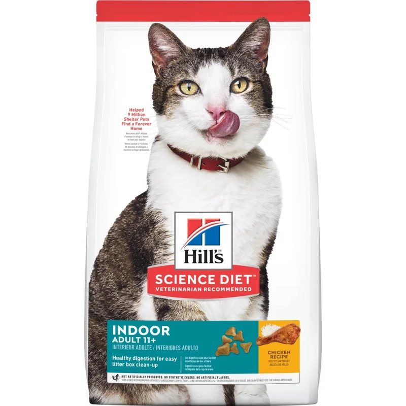 Hill's Science Diet Adult 11+ Indoor cat food