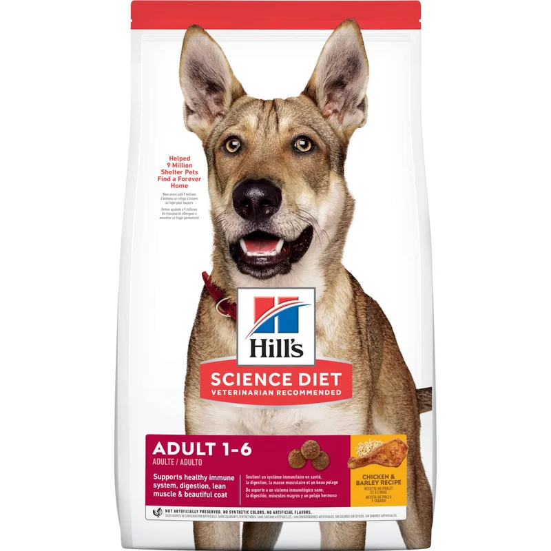 Hill's Science Diet Adult Chicken & Barley Recipe Dog Food