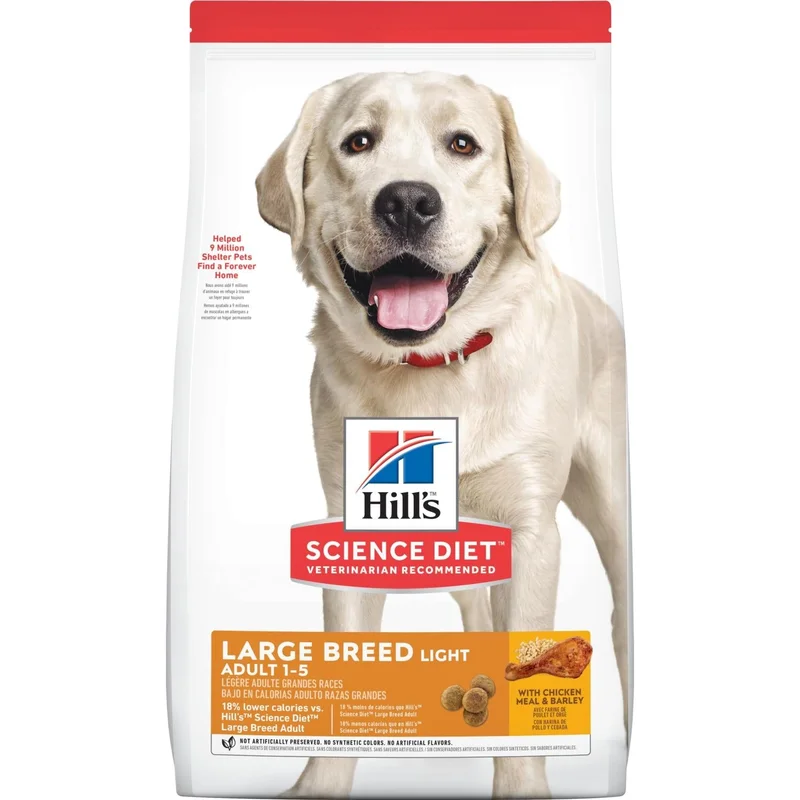 Hill's Science Diet Adult Large Breed Light dog food