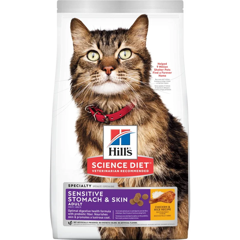 Hill's Science Diet Adult Sensitive Stomach & Skin Cat Food