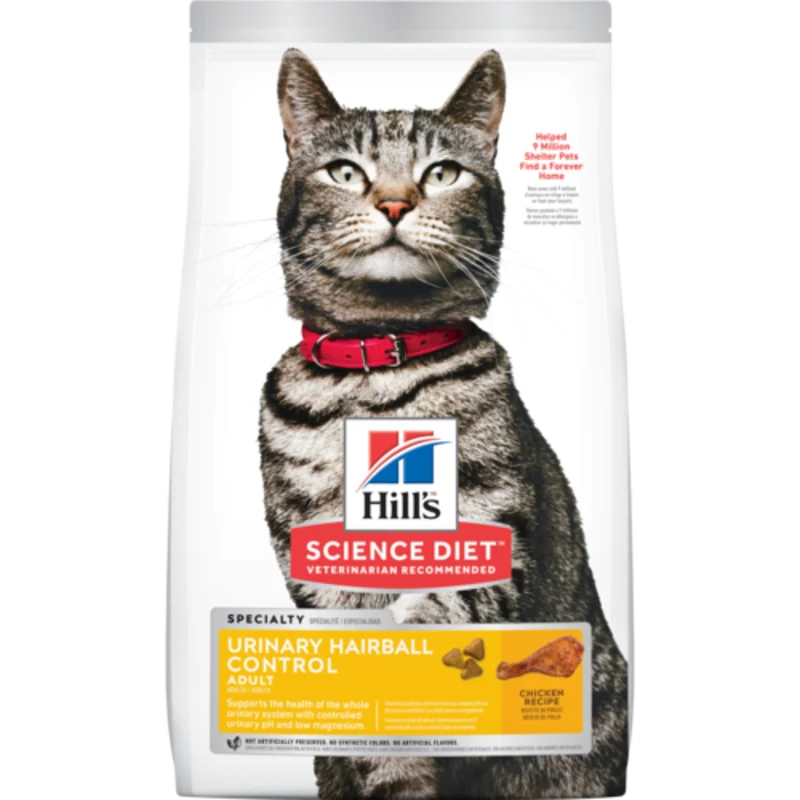 Hill's Science Diet Adult Urinary Hairball Control cat food