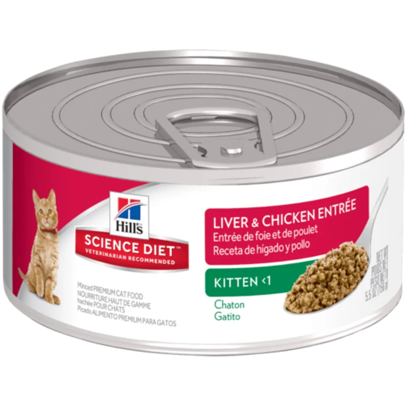 Hill's Science Diet Kitten Liver & Chicken Entre