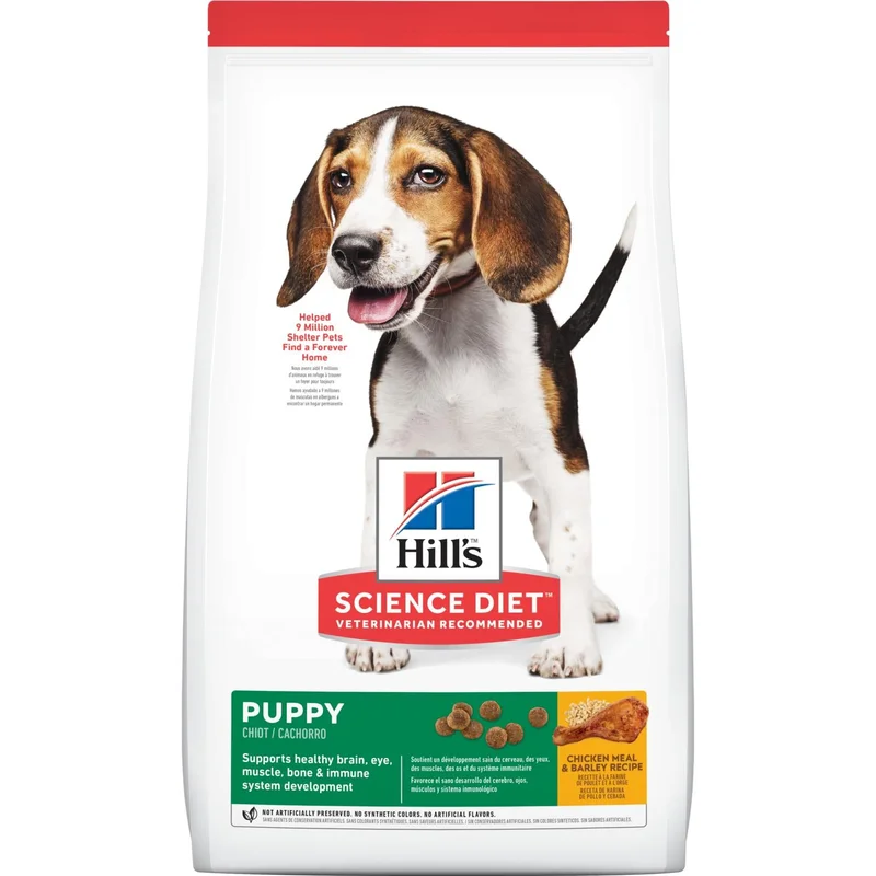 Hill's Science Diet Puppy Chicken Meal & Barley Recipe