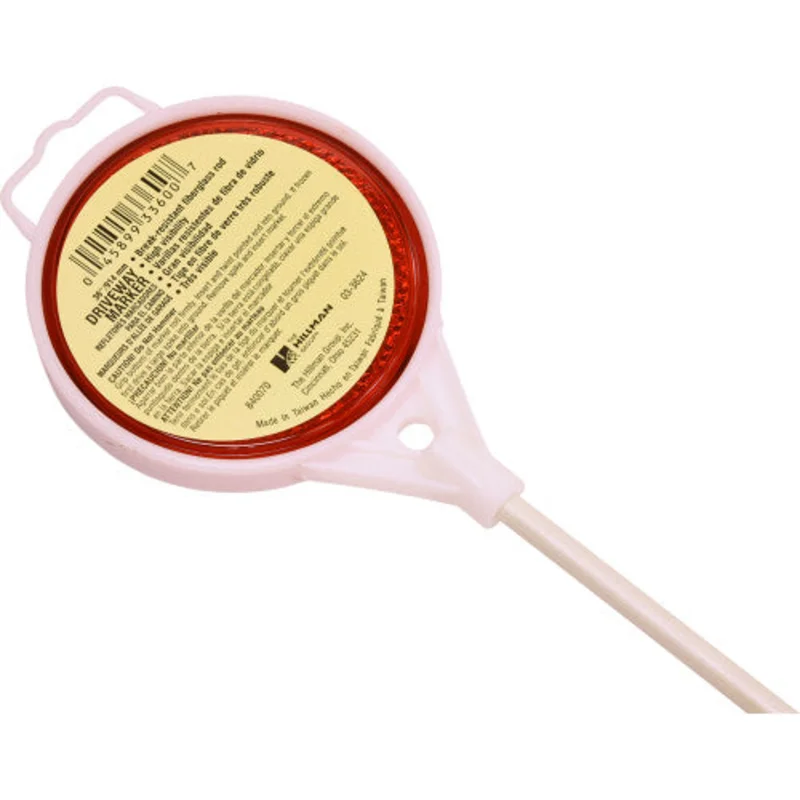 Hillman Driveway Marker Red