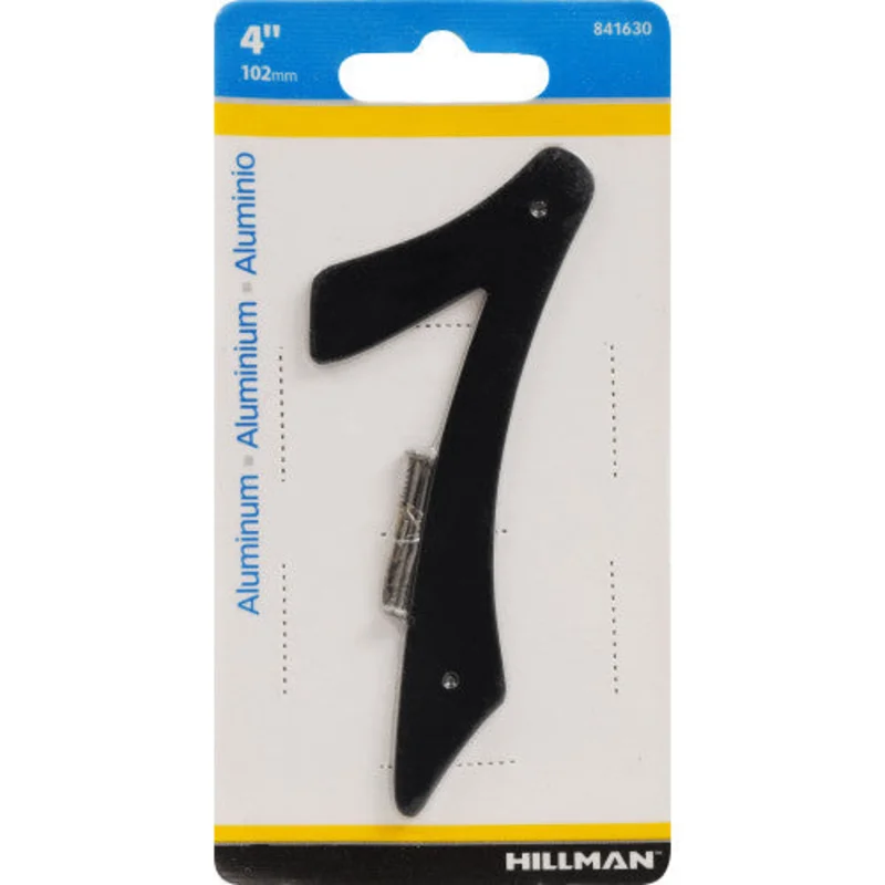 Hillman Nail-On House Number 7 Aluminum