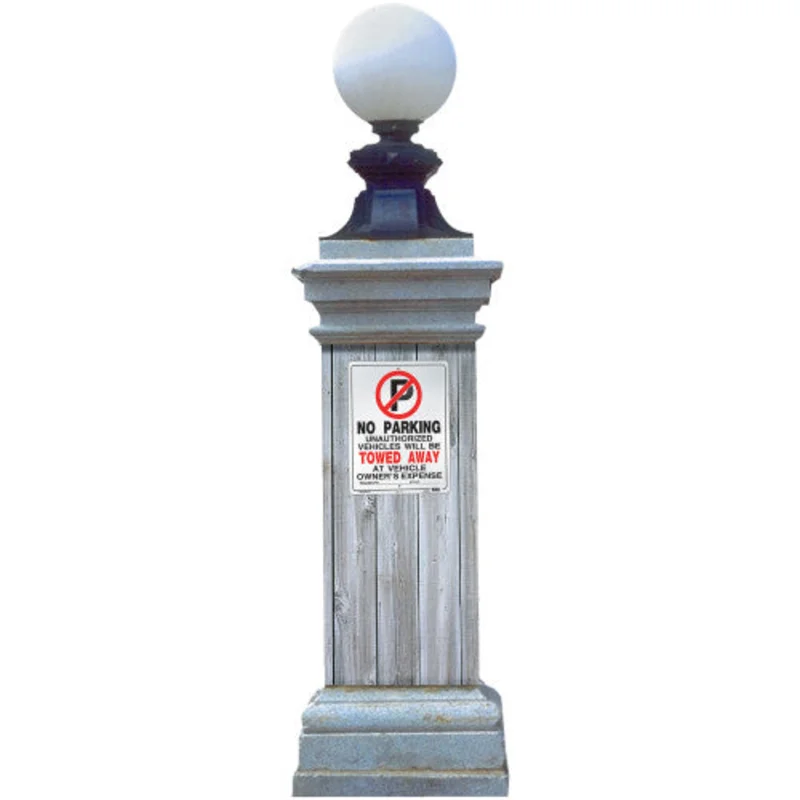 Hillman No Parking Sign
