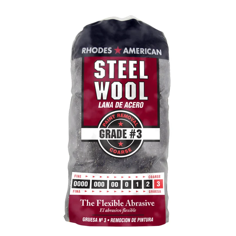 Homax Steel Wool, Coarse, Grade #3