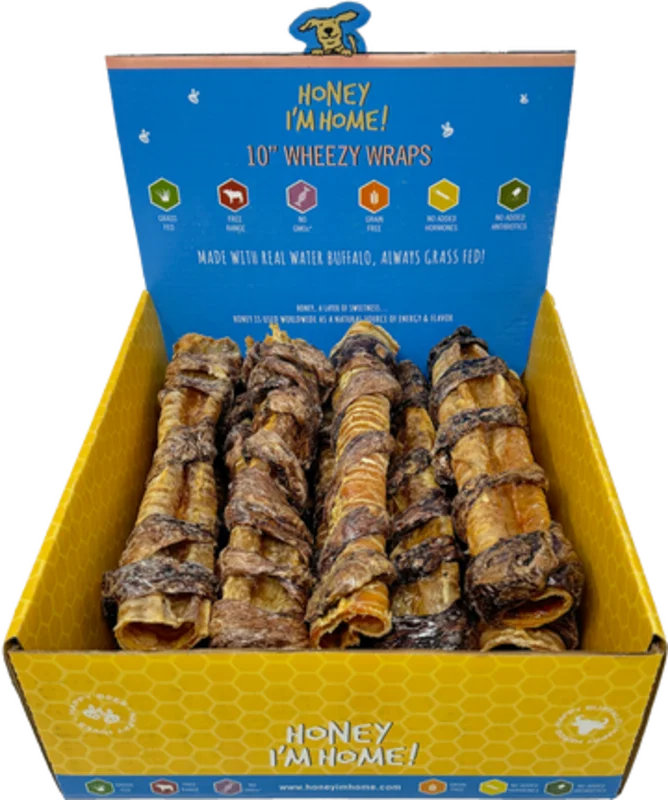 Honey I'm Home! Wheezy Wrap Dog Chew