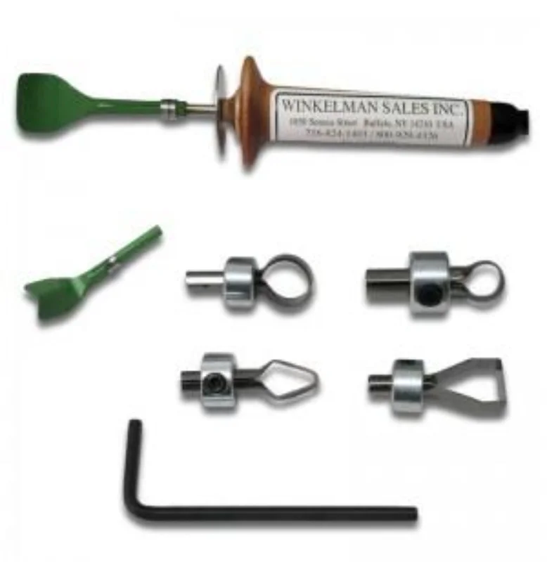 Hot Cutter Tool w/ Locking Nuts for Blades