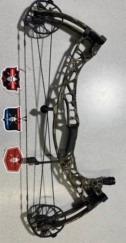 HOYT ALPHA X 30 - RH/BOTTOMLANDS/70 -7307- USED BOW