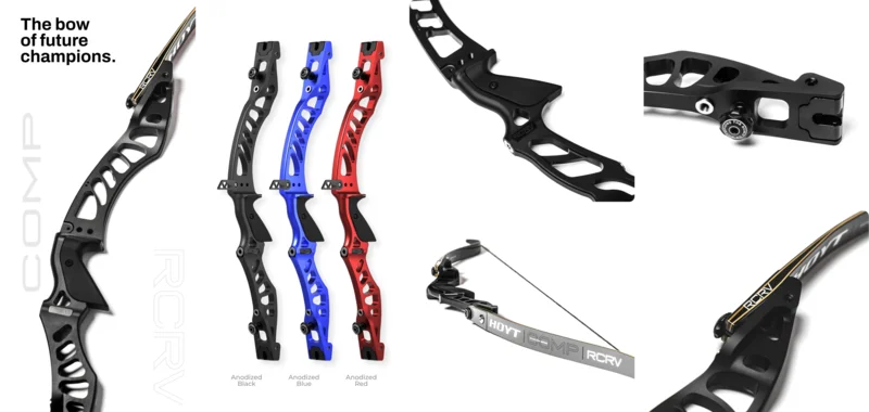 Hoyt RCRV COMP SERIES RISER Cobalt Blue RH