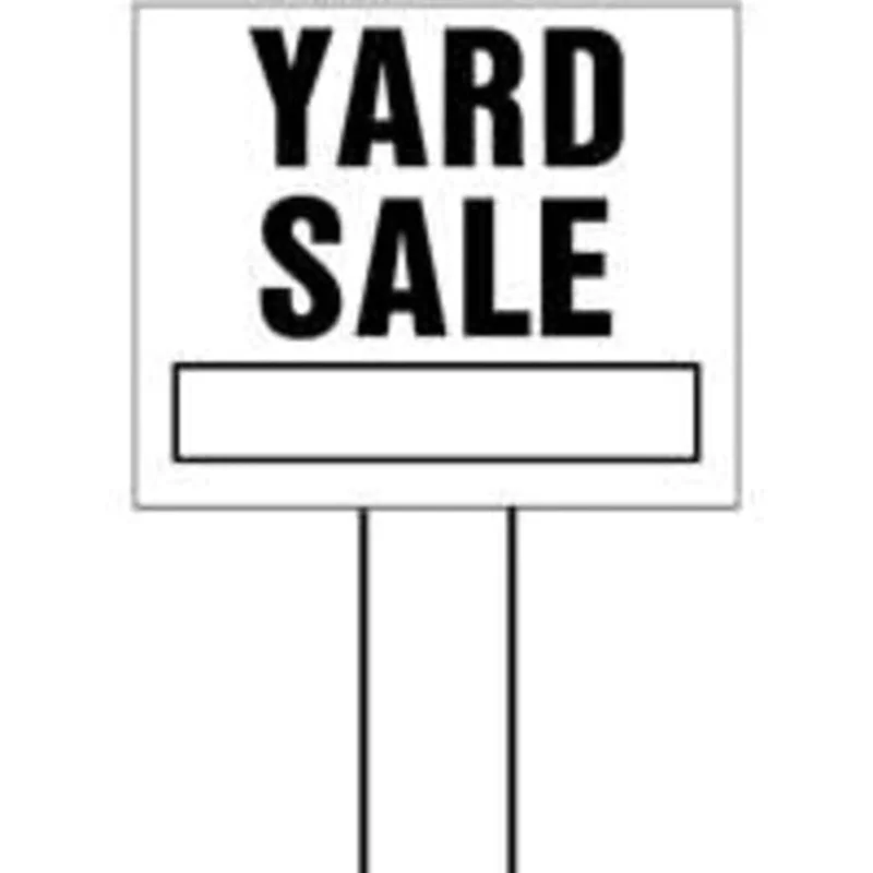Hy-Ko Yard Sale 20" X 24" Double-Sided - Corrugated Plastic
