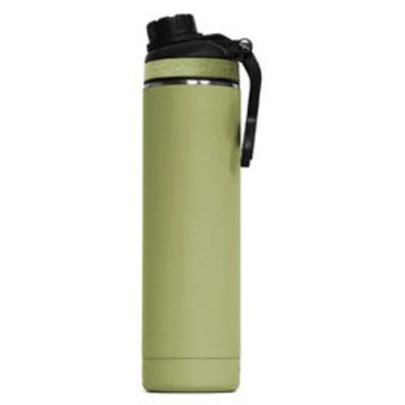 Hydration Bottle, Copper-Clad, Green Powder Coat, 22-oz.
