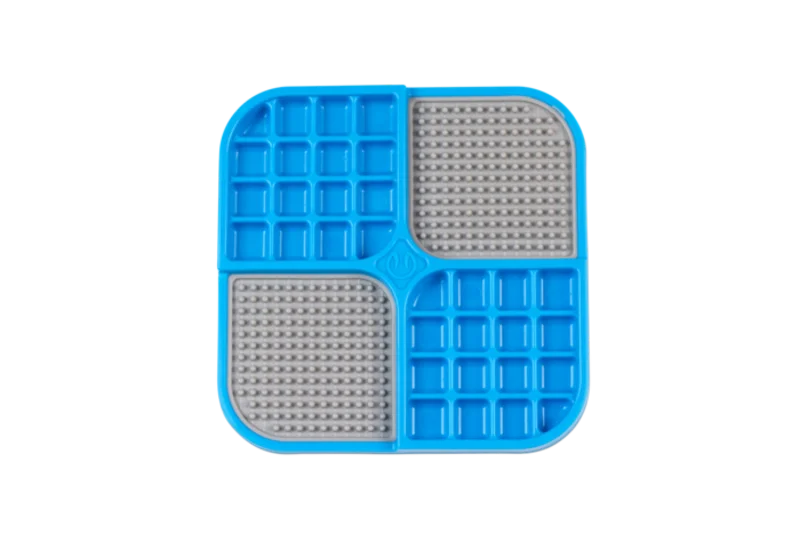 Hyper Pet IQ Treat Mat - Banquet Blue/Gray