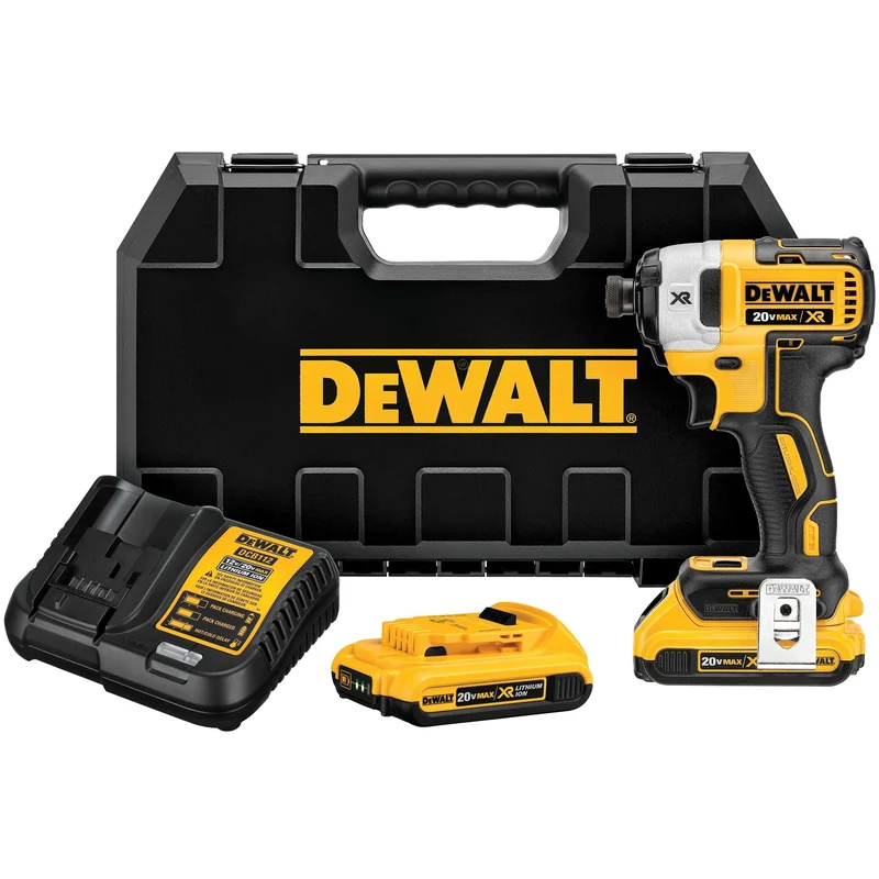 Impact Driver 1/4" 20V MAX* W/Bat. Dewalt