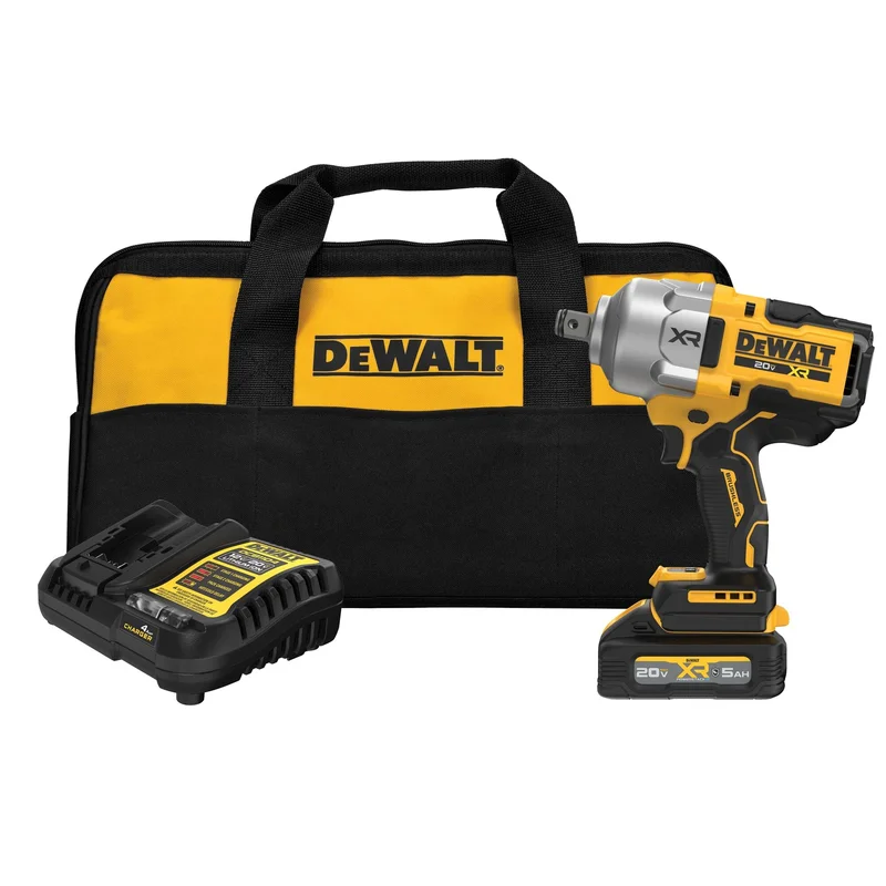 Impact Wrench 3/4" "Hog Ring" 1900Ft. Lbs. 20V W/Battery 5.0AH Dewalt