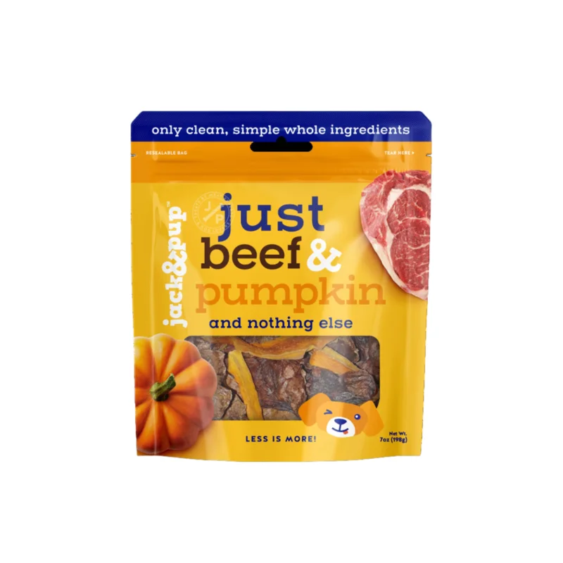 Jack&Pup Just Beef & Pumpkin Dog Treat